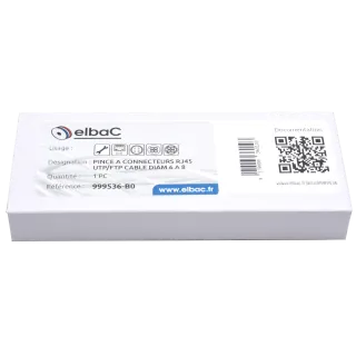 Pince A Connecteur Rj45 Utp/Ftp Câble Diam 6 A 8 Boîte 1 Pc