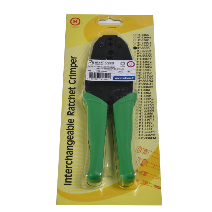 PINCE A SERTIR BNC  iDEFI61/iDEFI80/KX6/VN4 Boite 1 PC