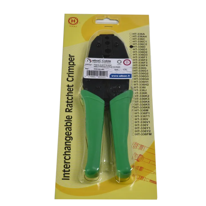 Pince A Sertir Bnc Idefi61/Idefi80/Kx6/Vn4 Boîte 1 Pc