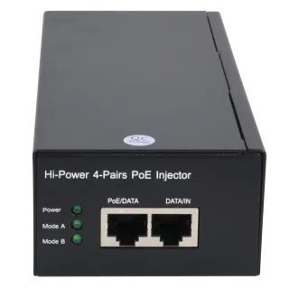 Injecteur Poe 802.3Bt 60W 1Gbps Boîte 1 Pc