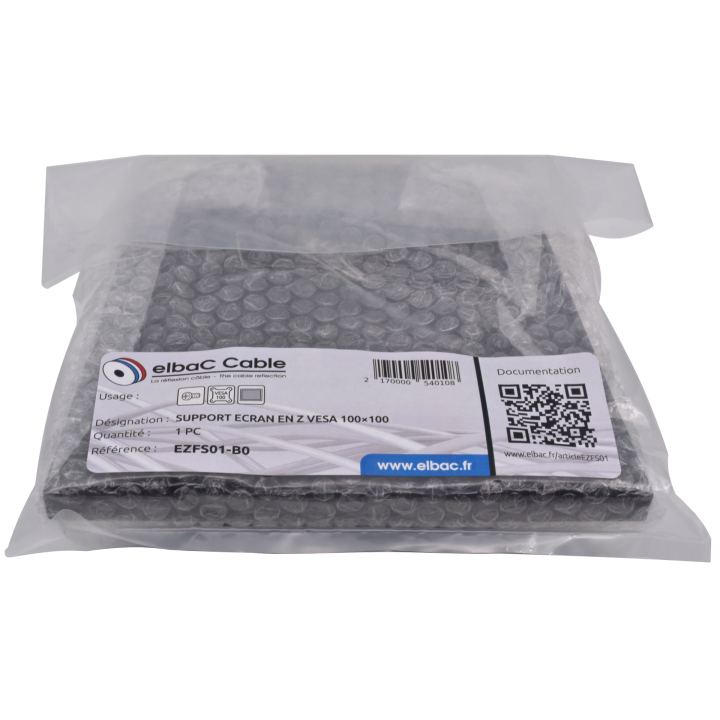 SUPPORT ECRAN  EN  Z VESA 100X100 Boite 1 PC