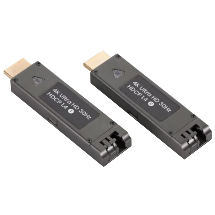 Deport Hdmi 4K30 Sur Fibre Boîte 1 Kit