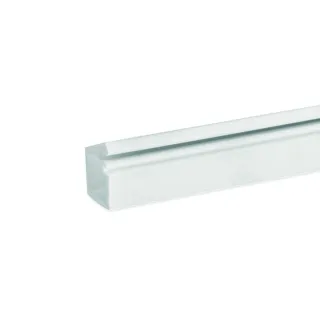 Goulotte Auto-Adhésive Avec Couvercle À Charnière Tmr 12X12 1 Compart. Blanche