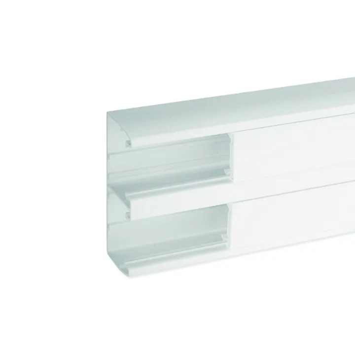 Goulotte D'Installation Clip45 Tercia Ta-C45 134X55 2 Compartiments Blanche