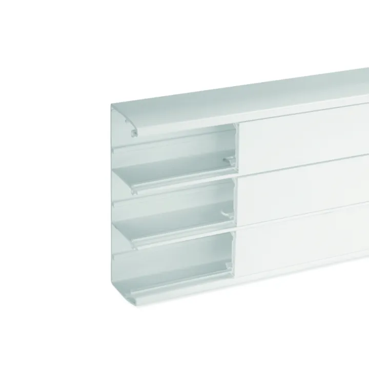 Goulotte D'Installation Clip45 Tercia Ta-C45 164X55 3 Compartiments Blanche