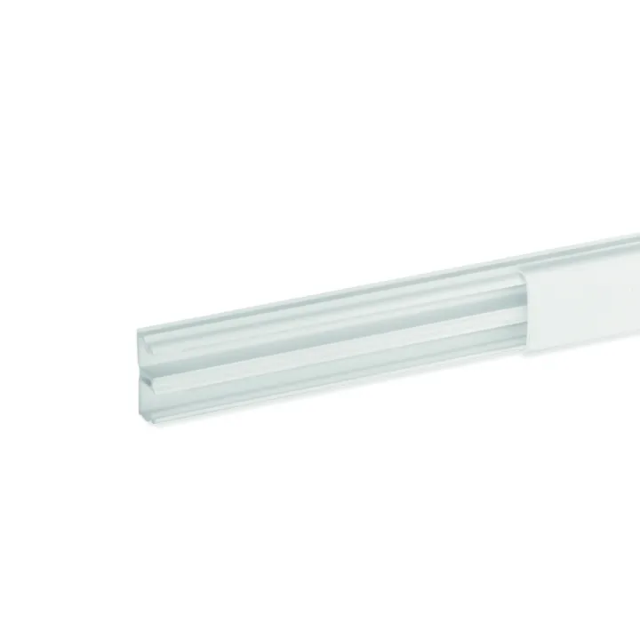 Moulure Optima Tm 22X12,5 2 Compartiments Blanche