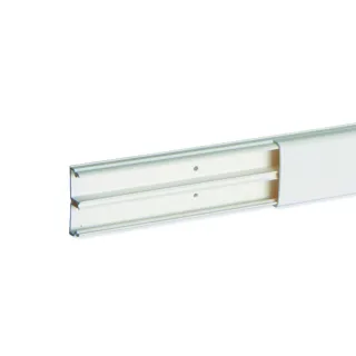 Moulure Optima Tm 32X12,5 2 Compartiments Blanche