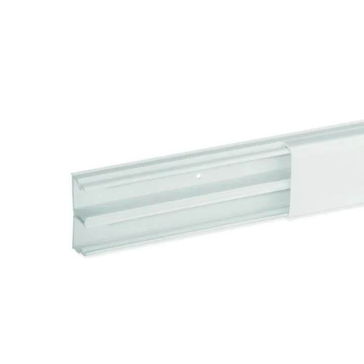 Moulure Optima Tm 34X16 2 Compartiments Blanche