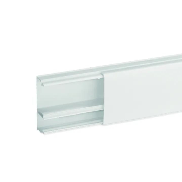 Moulure Optima Tm 52X20 2 Compartiments Blanche