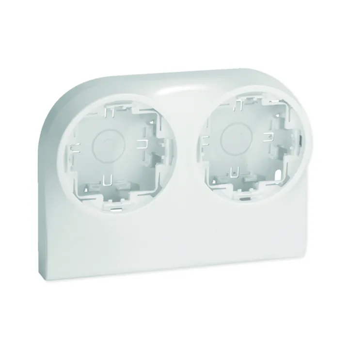 Boîtier Double Pour Appareillage Optimatm Sur Optima Tm 34X16 Blanc