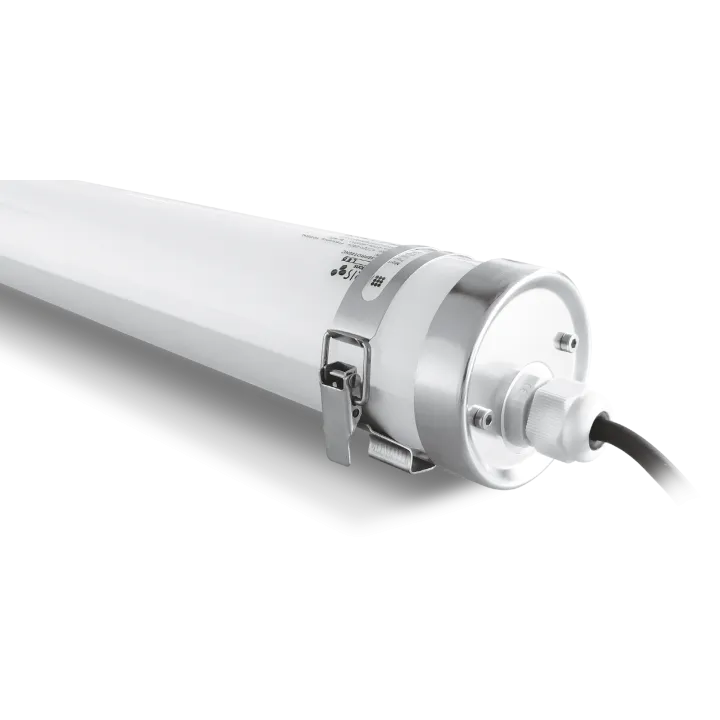 Etanche Tubulaire Pro 36W 120Cm 4000K Grenouillere Standard+Câble 1M D