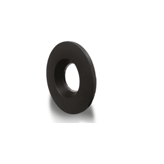 Collerette finition noir pour downlight HECTOR