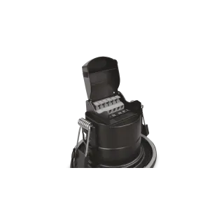Plafonnier Downlight Hector,Ip65,Cct Changing,Encastr Ø68Mm,Finition Blanc