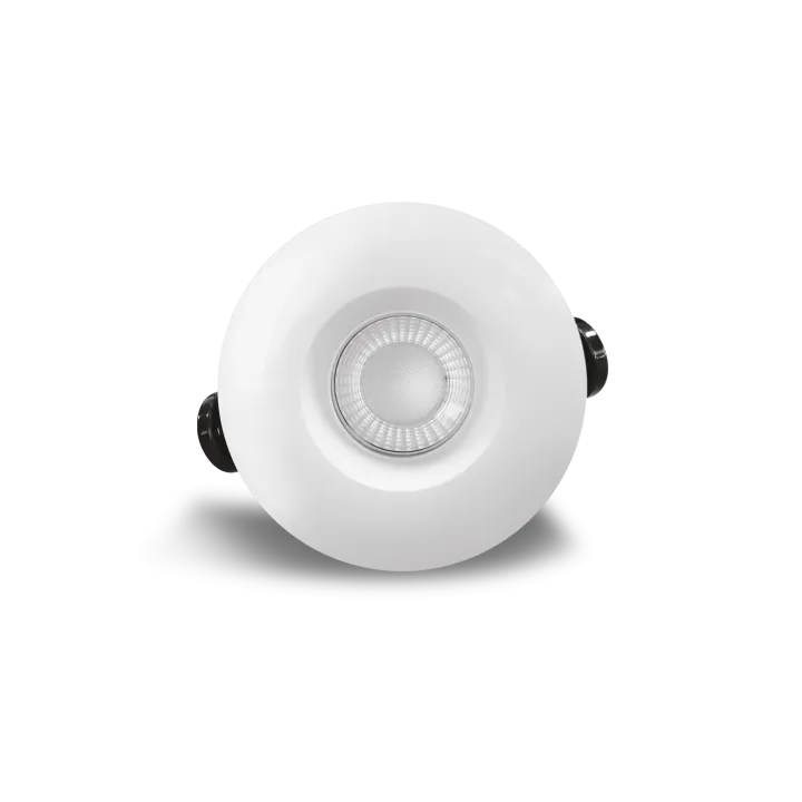 Plafonnier Downlight Hector,Ip65,Cct Changing,Encastr Ø68Mm,Finition Blanc