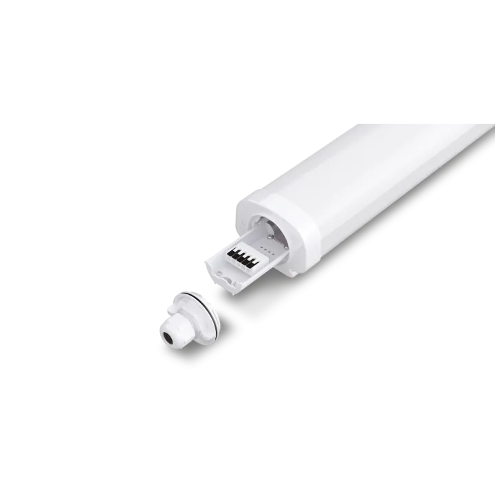 Etanche OSLO 36W, 130 lm/W, 1200 mm, câble trav, 4000K, sensor HF 