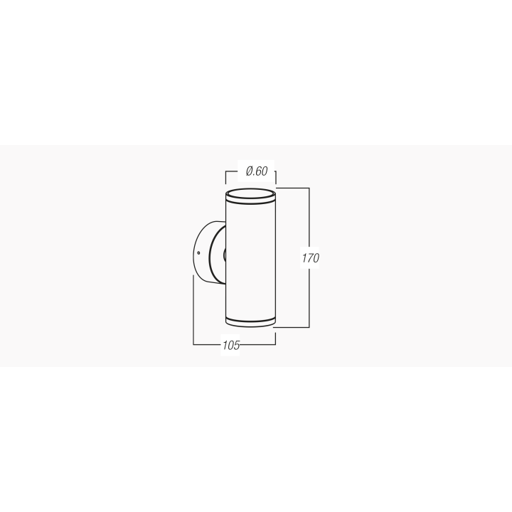 Applique Murale Solna 10W - 3000K - Finition Blanc