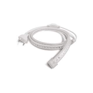 Ruban 220 volts, blanc froid, longueur 50 m, 10 watts/mètre (D)