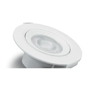 Spot Harmony Cct, 7 Watts, Dim. Triac, Encas. Ø70Mm, Blanc Dynamique