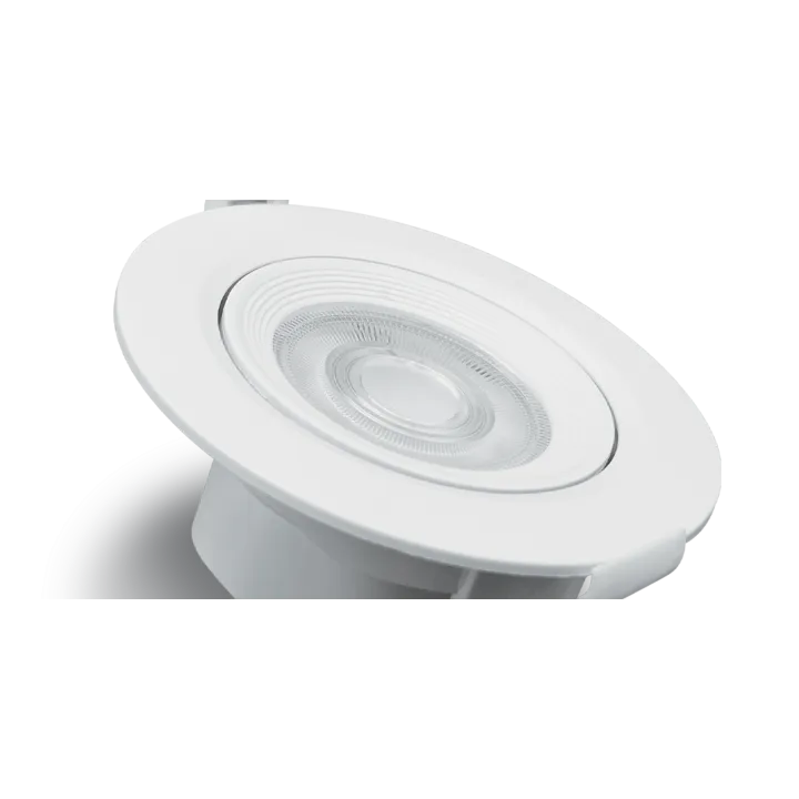 Spot Harmony Cct, 7 Watts, Dim. Triac, Encas. Ø70Mm, Blanc Dynamique