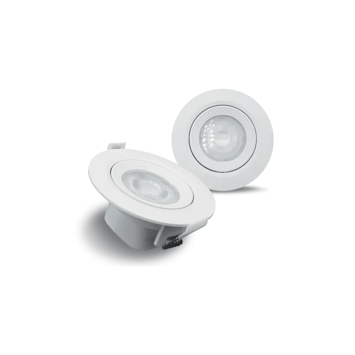 Spot Harmony Cct, 7 Watts, Dim. Triac, Encas. Ø70Mm, Blanc Dynamique