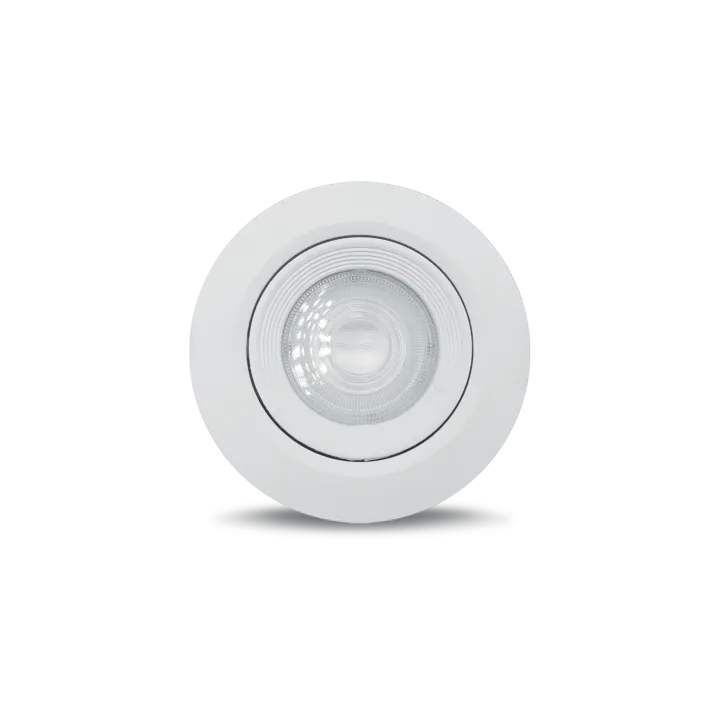 Spot Harmony Cct, 7 Watts, Dim. Triac, Encas. Ø70Mm, Blanc Dynamique