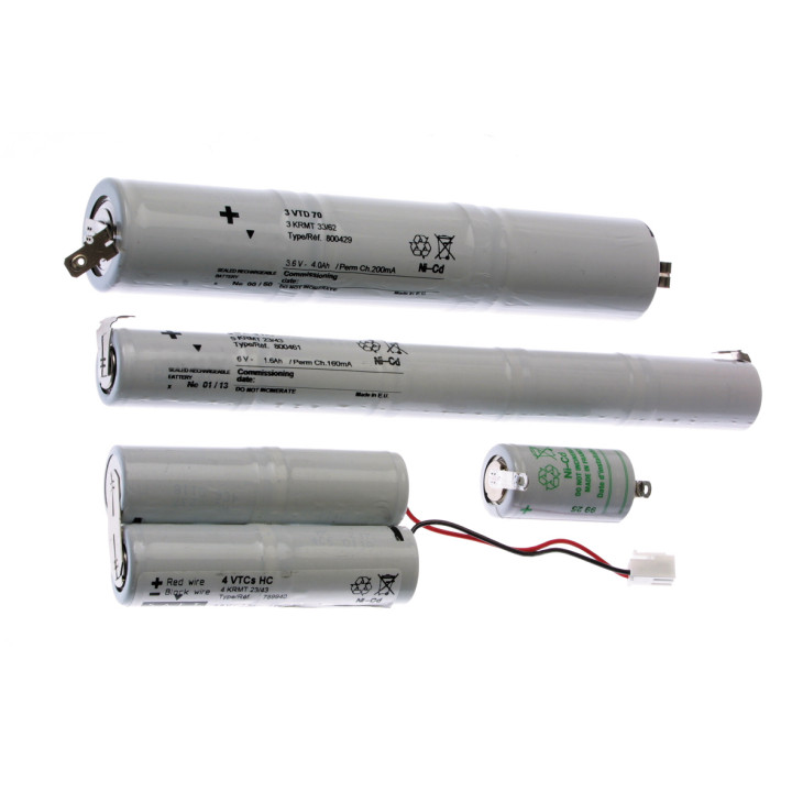 Pack Accus Pour Planete 60D Et Planete 15D 4X1.2V/0.8Ah 4 Vst Aa