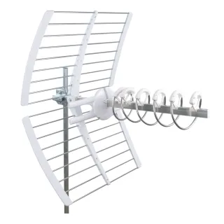 Antenne Uhf Elika 700 Canaux 21-48 Passive 17Db Emb.Multi.