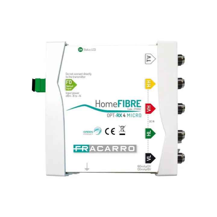 Recepteur Optique Quattro 4 Bis + Tnt 270662/6