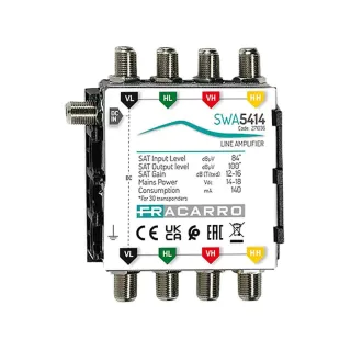 Amplificateur Lnb Quattro 4Entrée Sortie 10À15Db Penté 271036