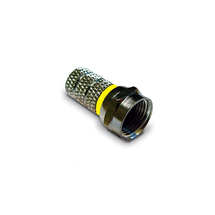 Connecteur F à visser  6,8 mm