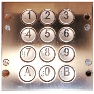 Module Clavier Codé - Capacité 30 Codes - 1 Relai