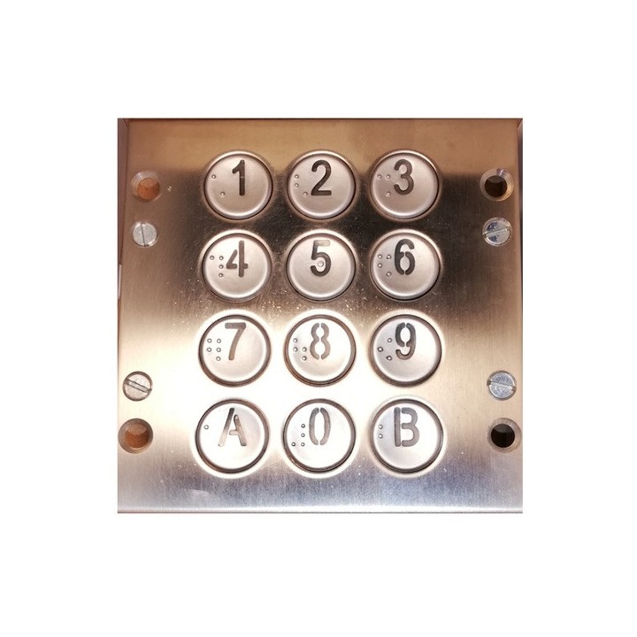 Module Clavier Codé - Capacité 30 Codes - 1 Relai