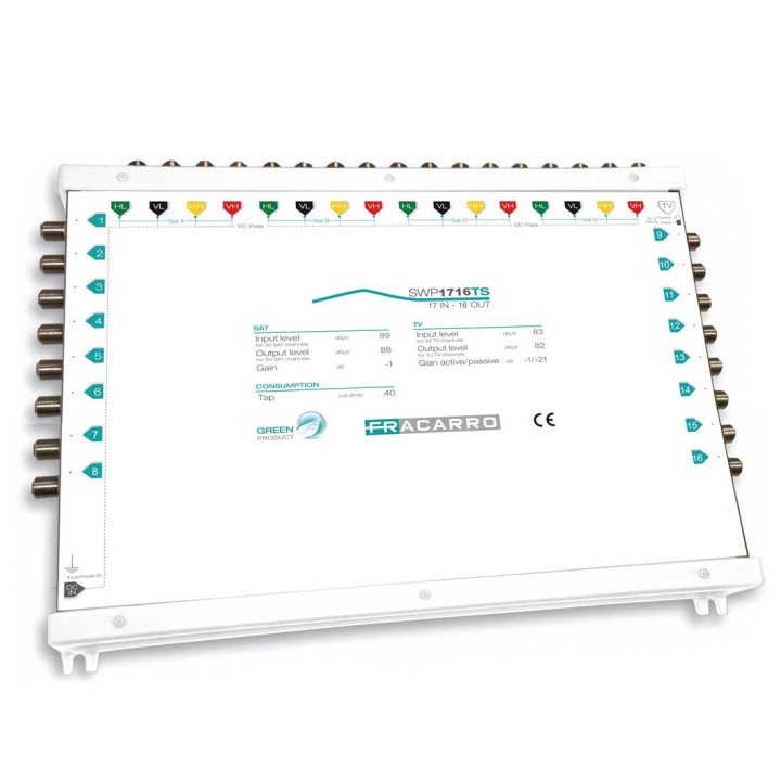 MULTISWITCH 17 entrées  16 sorties 287357