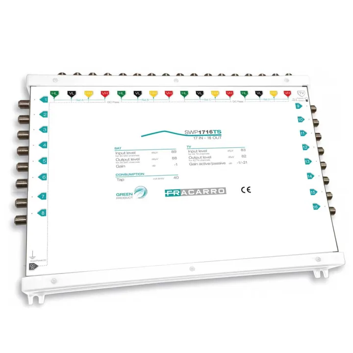 Multiswitch 17 Entrée 16 Sortie 287357