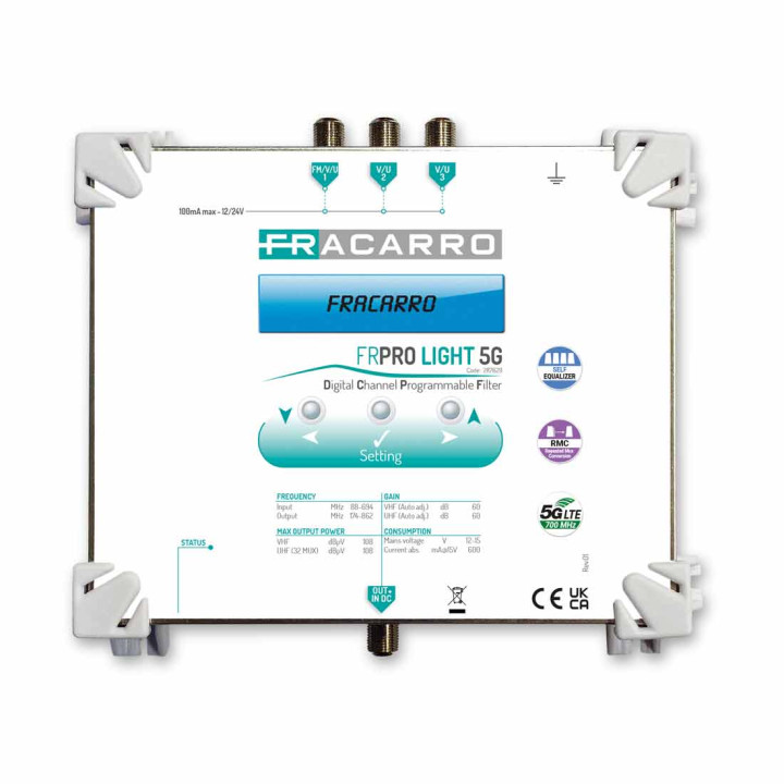 Station de filtrage 60dB 4G/5G