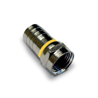 Connecteur à sertir câble coaxial C6 - 6,8mm