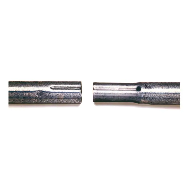 Mât Emboitable G 1.5M-D40Mm-1,5Mm Galvanisé À Chaud