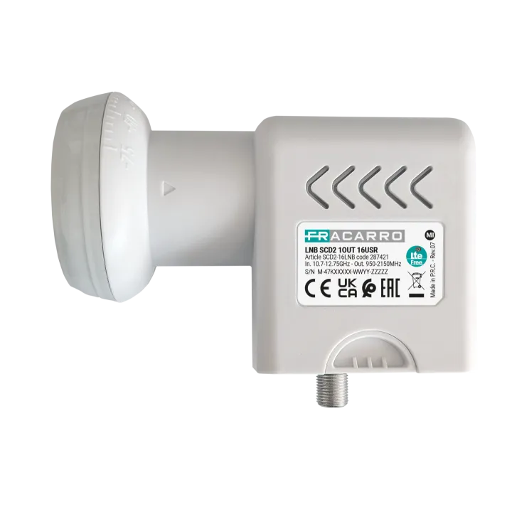 Lnb Une Sortie Scd2 - 12 Tuners Dcss