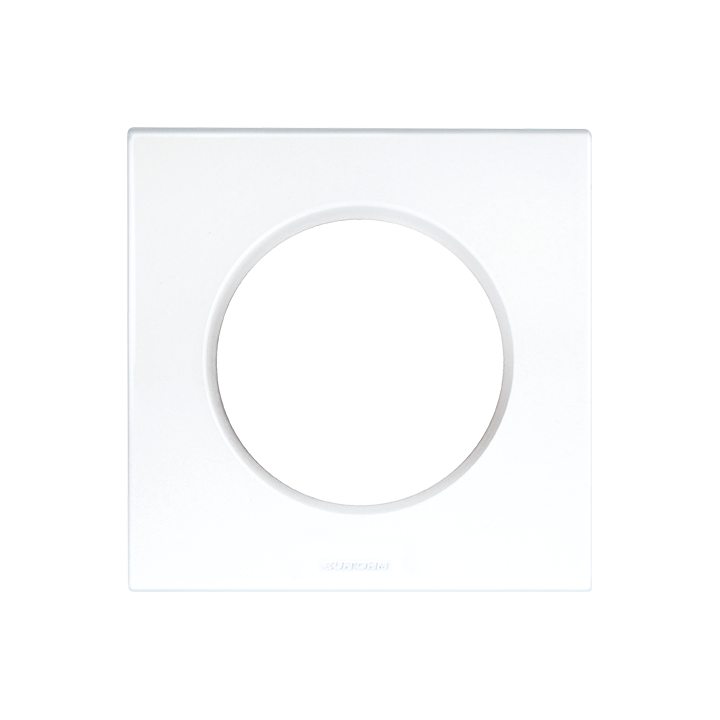 Square Plaq Blc 1P