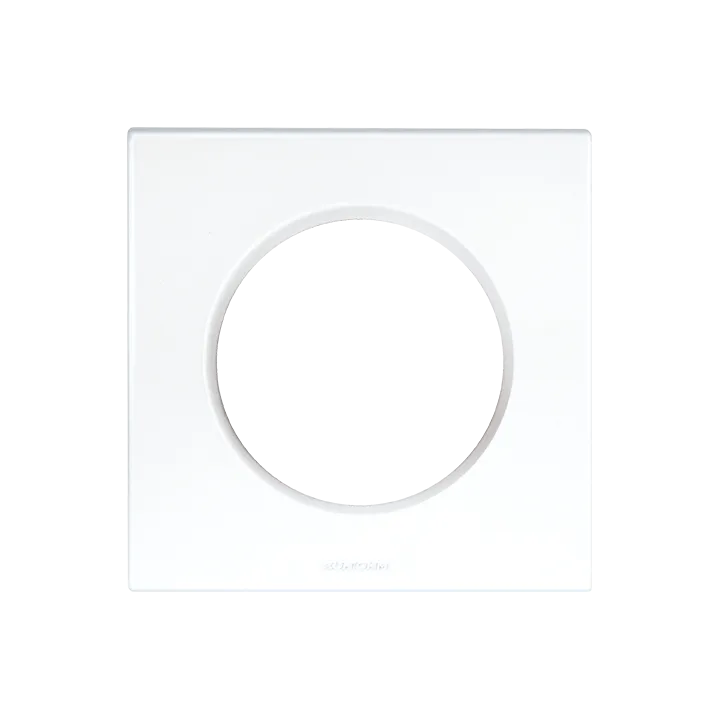 Square Plaque Blanc 1P D