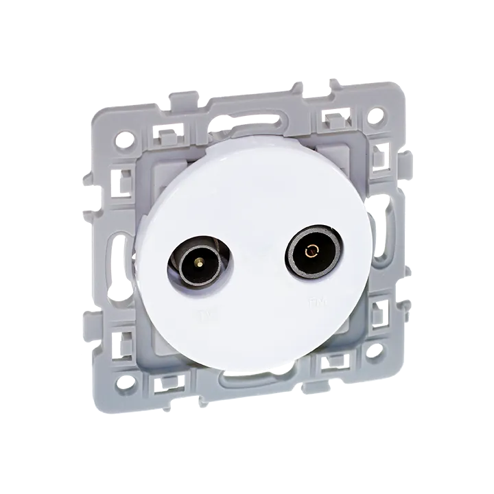 Square Prise Tv-Fm Blc D