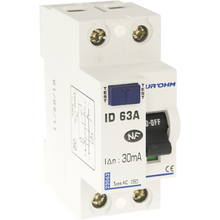 ID 63A 1P+N 30mA Classe AC