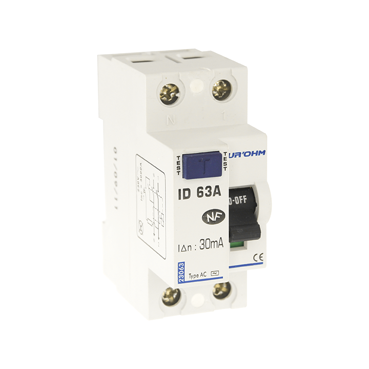 ID 63A 1P+N 30mA Classe AC