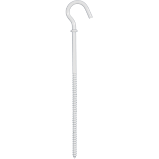 Piton long. 100mm sous collerette  (D)
