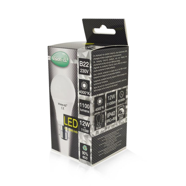 Led 11W Bulb B22 4000K Bx