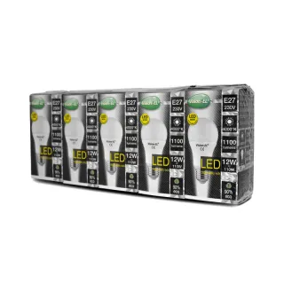 Ampoule Led 11W Bulb E27 4000K Boîte Pack 5