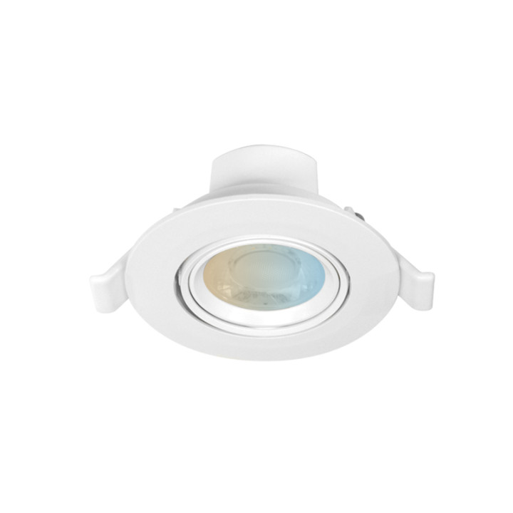 SPOT 7W CCT INCLI ORIEN BLANC