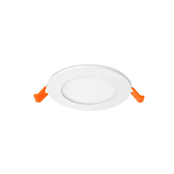 Slimy Plafonnier Downlight Diam 120Mm Blc 6W 4000K Alu