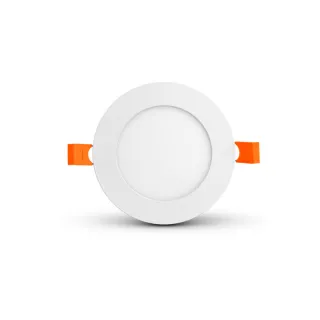 Slimy Plafonnier Downlight Diam 120Mm Blc 6W 4000K Alu