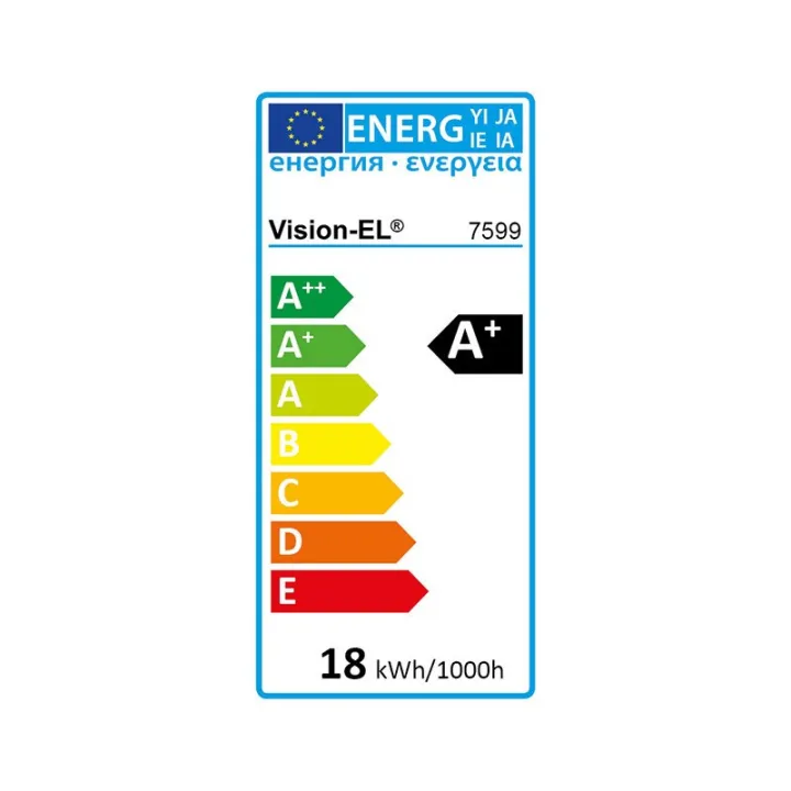 TUBE LED T8 1200MM 18W 4000K 220-240V (X10) 